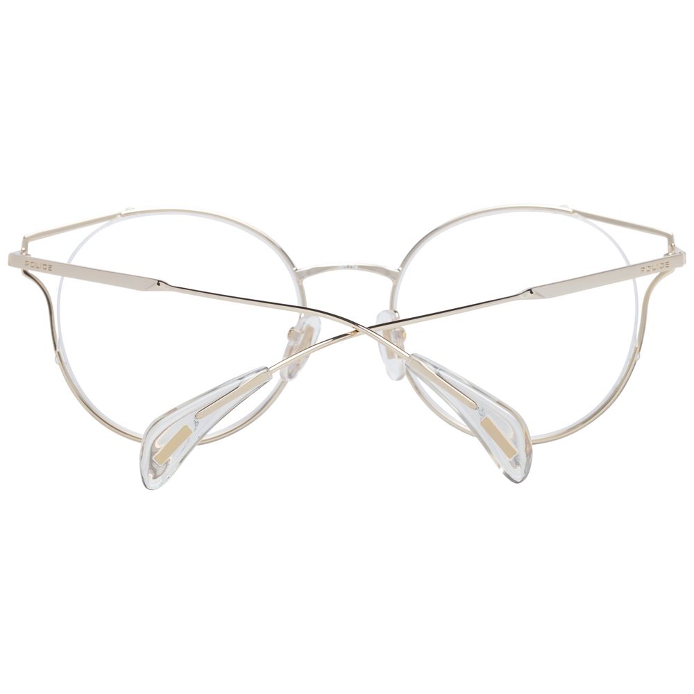 Police Rose Gold Metal & Plastic Glasses Frames