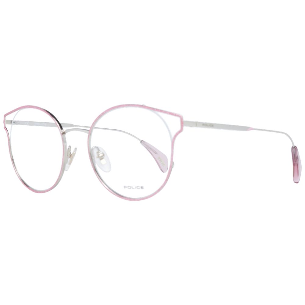 Police Pink Metal & Plastic Glasses Frames