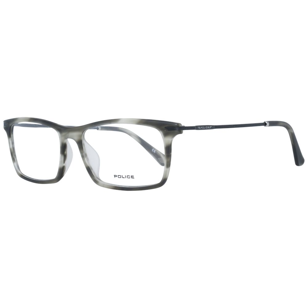 Police Gray Metal & Plastic Glasses Frames