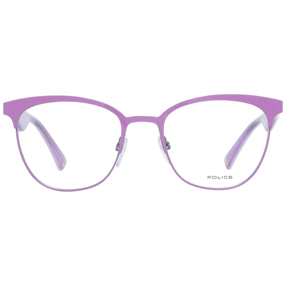 Police Purple Plastic Glasses Frames