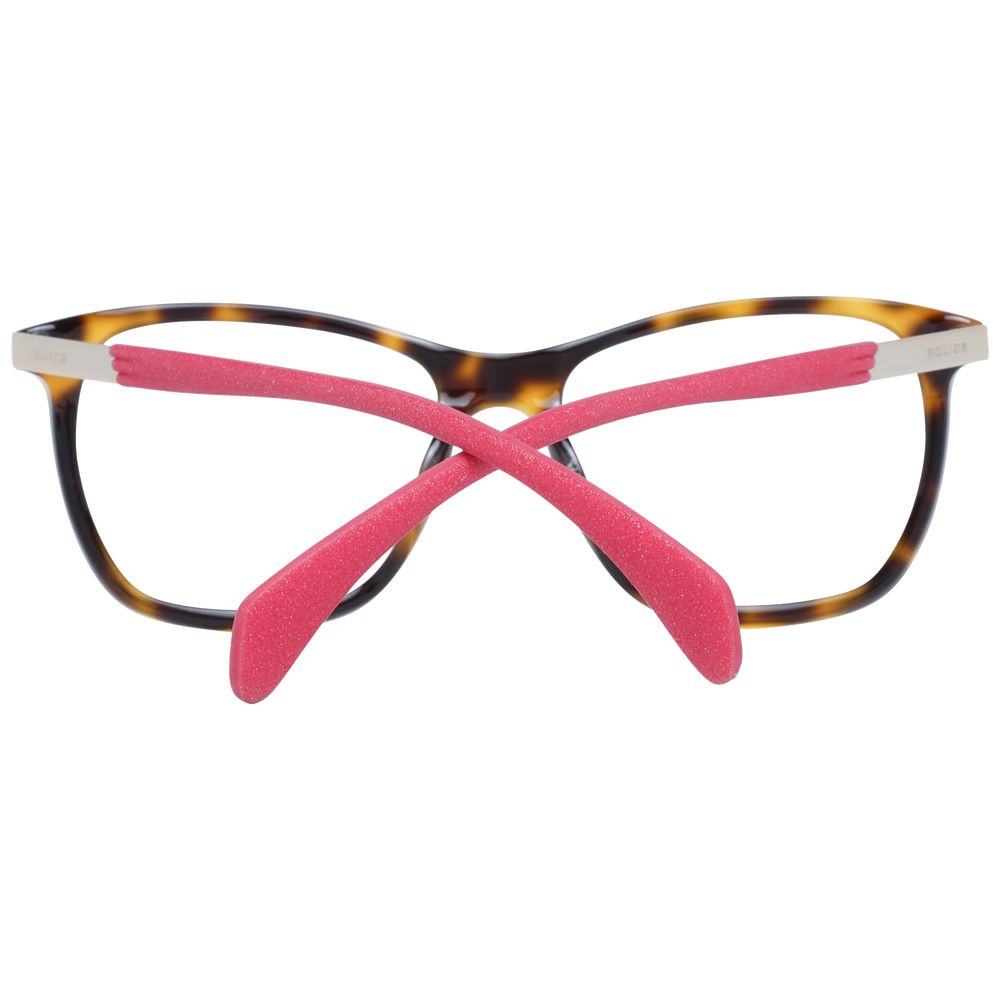 Police Brown Metal & Plastic Glasses Frames