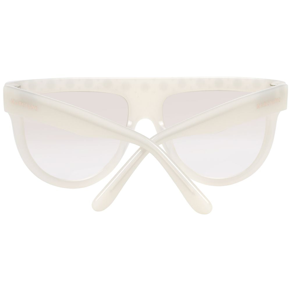 Marciano by Guess White Plastic Sunglasses Marciano by Guess
