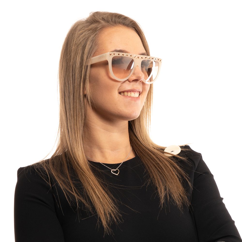 Marciano by Guess White Plastic Sunglasses Marciano by Guess