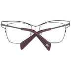 Yohji Yamamoto gray titanium glasses frames with sleek design and modern style, featuring lightweight construction and clear lenses
