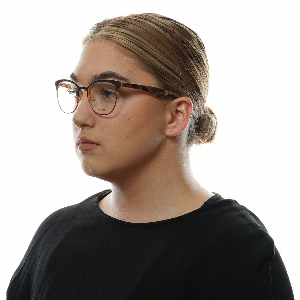 Police Brown Plastic Glasses Frames Police