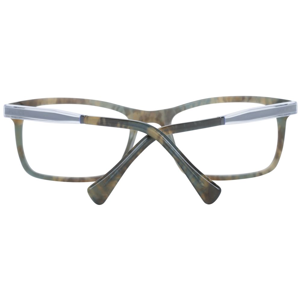 Police Green Plastic Glasses Frames