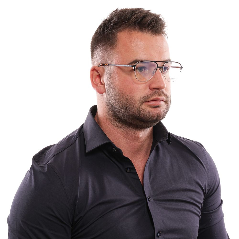 Hackett Black Metal & Plastic Glasses Frames
