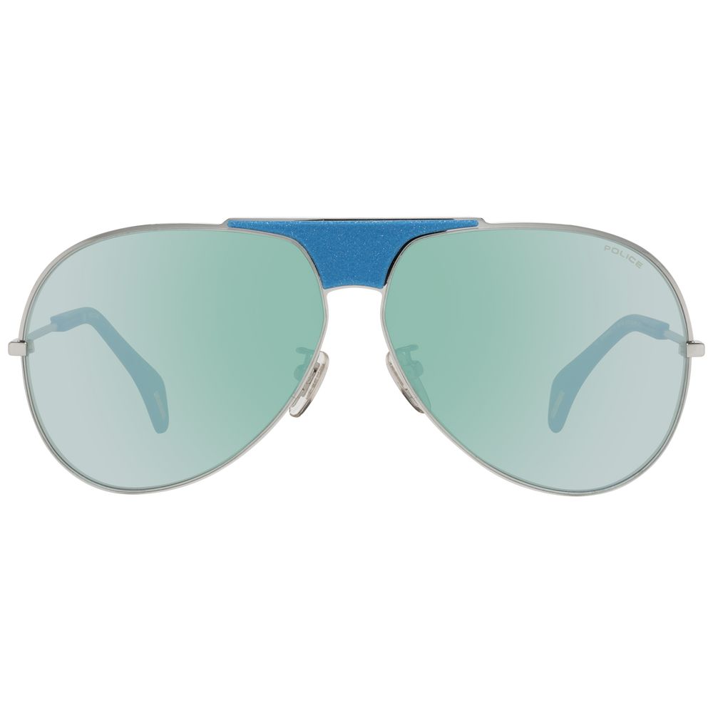 Police Blue Plastic Sunglasses Police