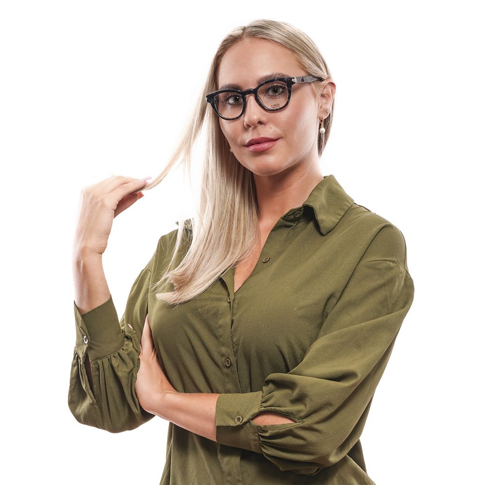 Lozza Blue Plastic Glasses Frames