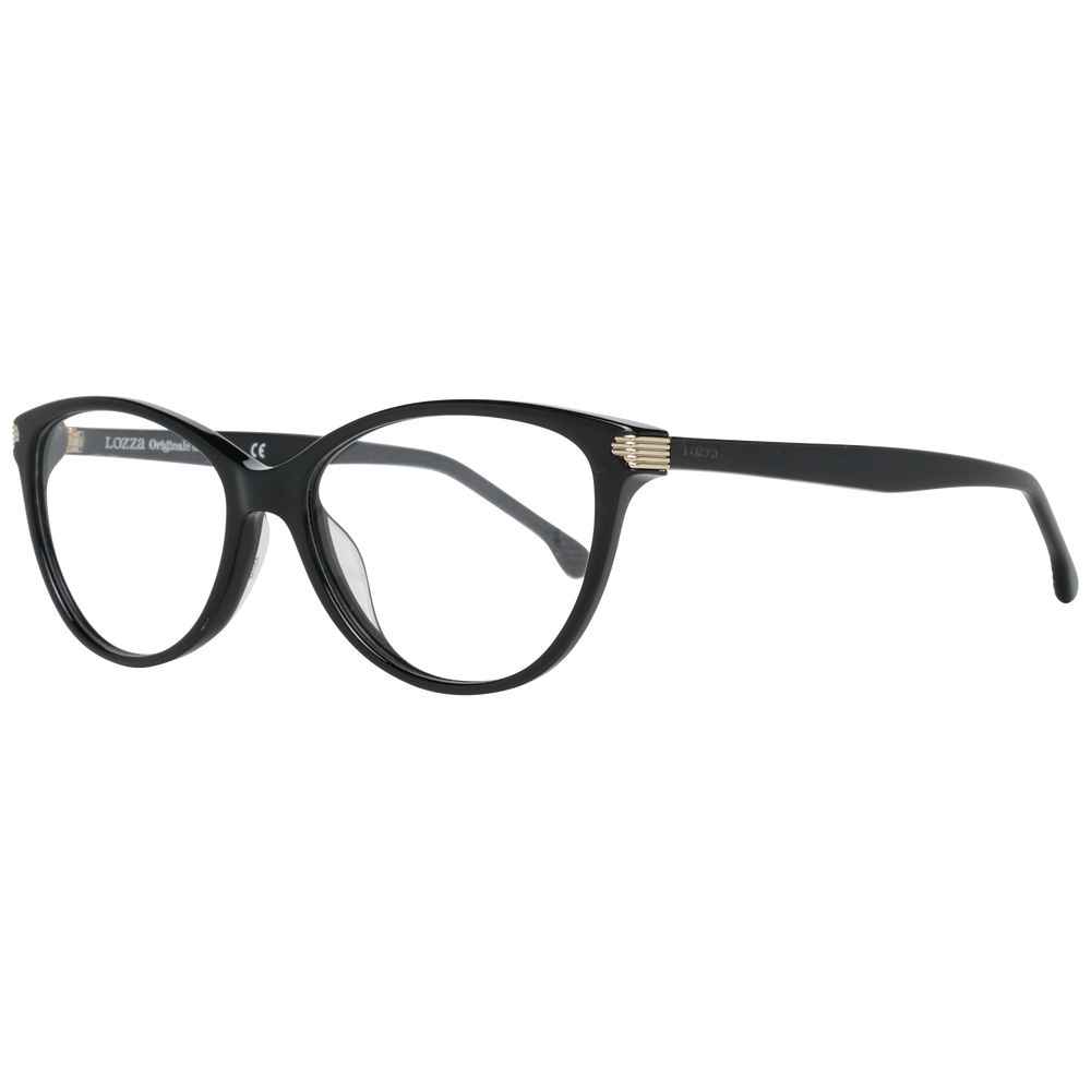 Lozza Black Plastic Glasses Frames