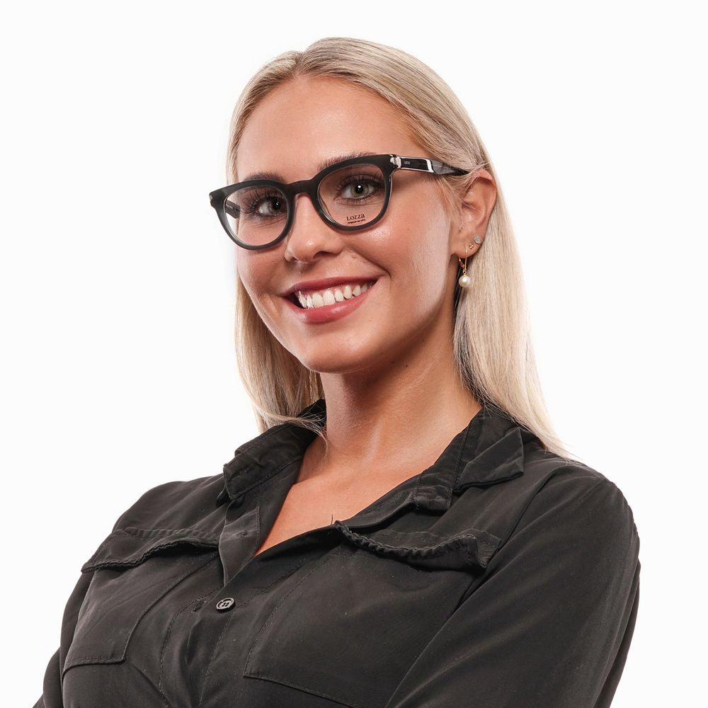 Lozza Green Plastic Glasses Frames