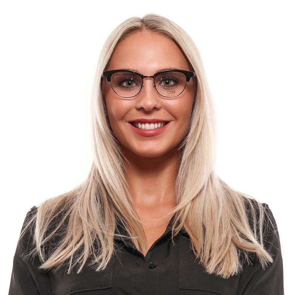 Lozza Black Plastic Glasses Frames