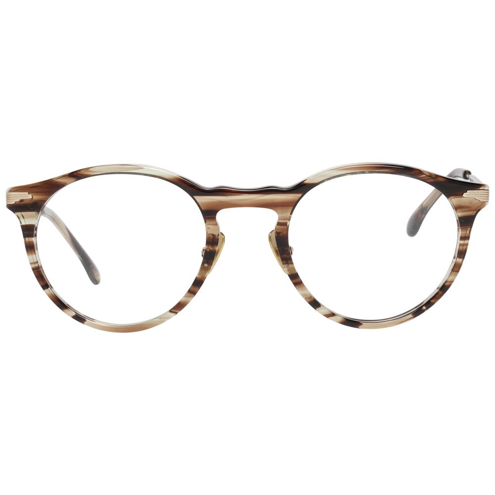 Lozza Brown Metal & Plastic Glasses Frames