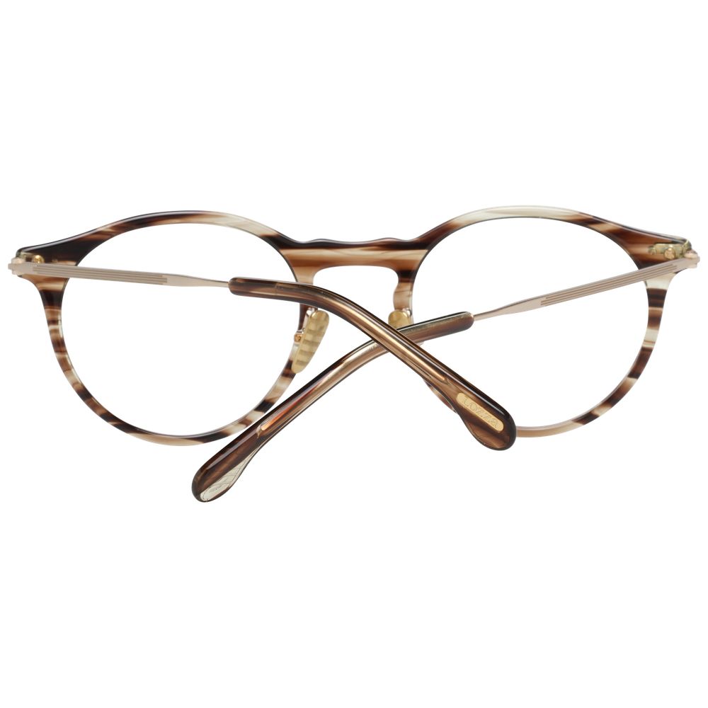 Lozza Brown Metal & Plastic Glasses Frames