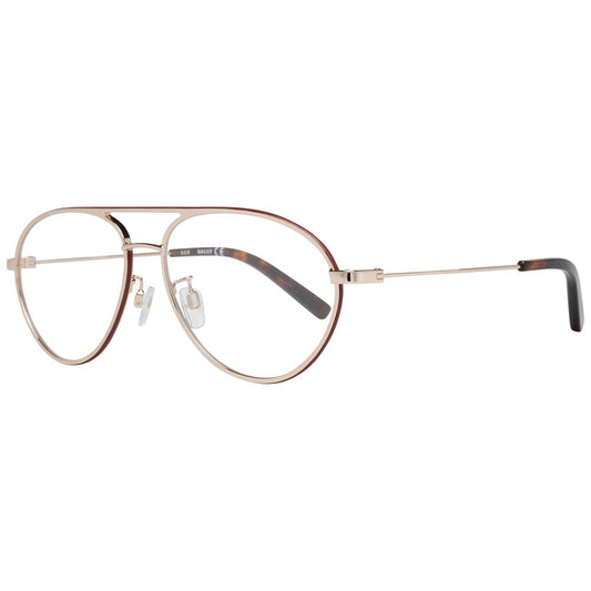 Bally Rose Gold Men Glasses Frame