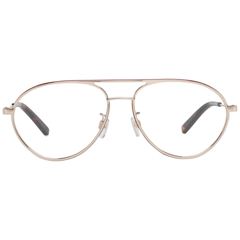 Bally Rose Gold Men Glasses Frame