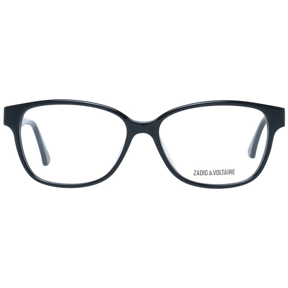 Zadig & Voltaire Black Plastic Glasses Frames