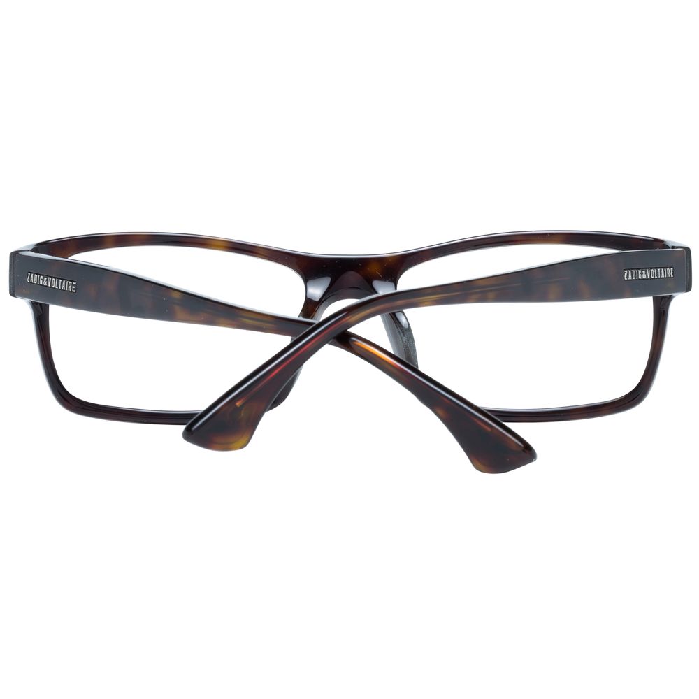 Zadig & Voltaire Brown Plastic Glasses Frames