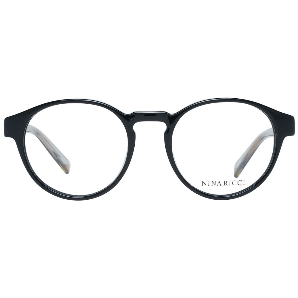 Nina Ricci Black Plastic Glasses (Frames) - Eljoys Fashion 