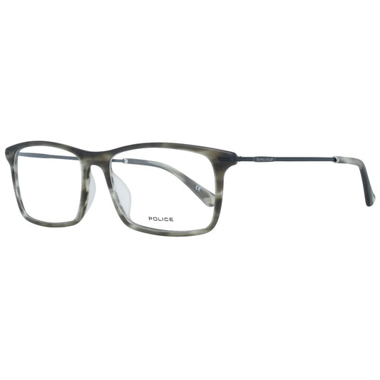 Police Gray Metal & Plastic Glasses Frames