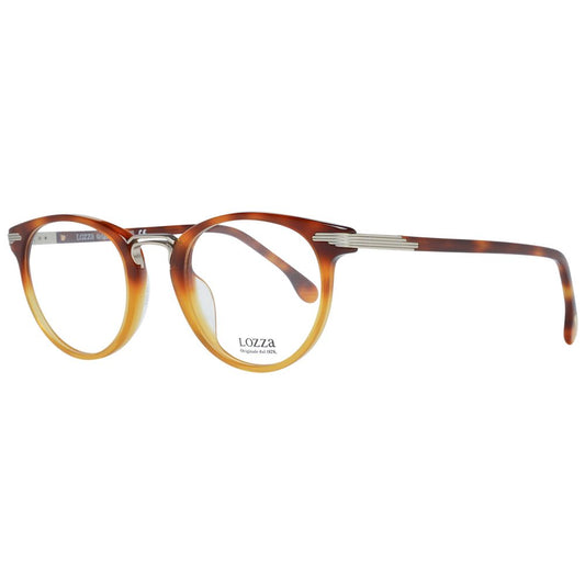 Lozza Brown Metal & Plastic Glasses Frames