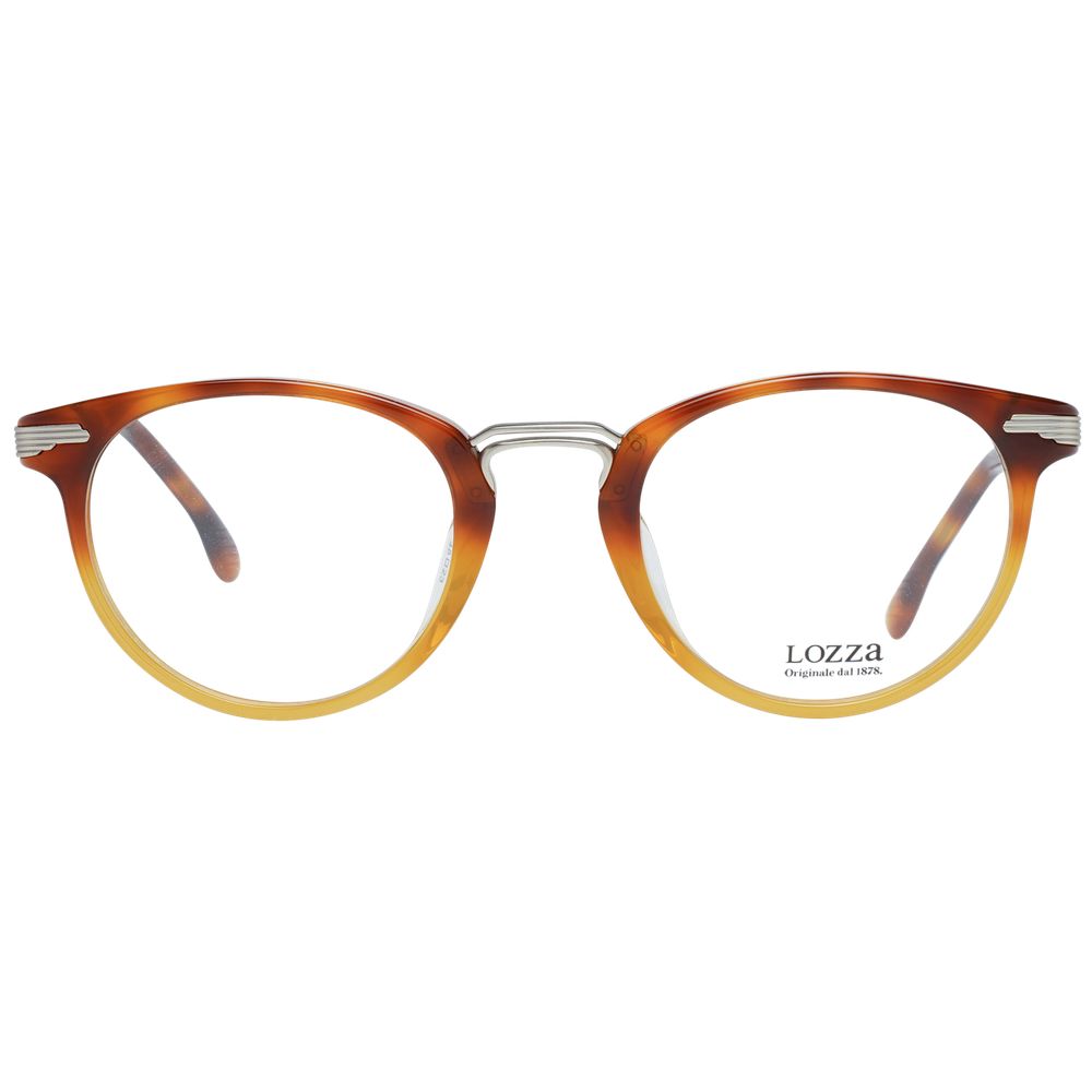 Lozza Brown Metal & Plastic Glasses Frames