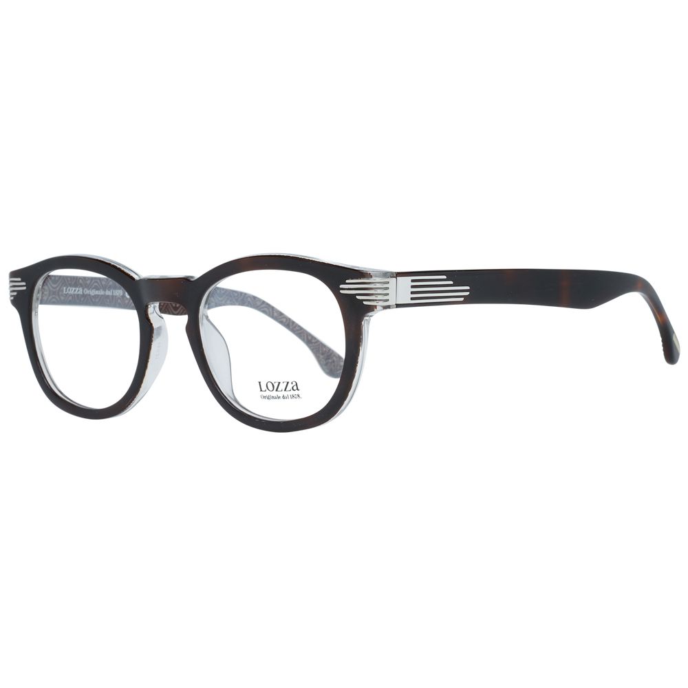 Lozza Brown Plastic Glasses Frames