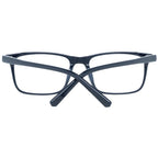 Bally black plastic eyeglass frames with sleek design, lightweight and modern for stylish eyewear.