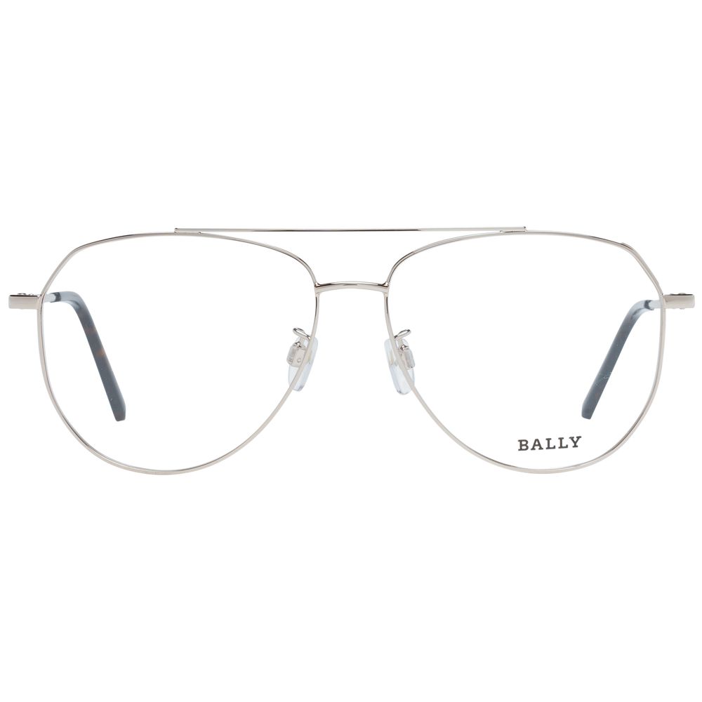 Bally Rose Gold Metal Glasses Frames
