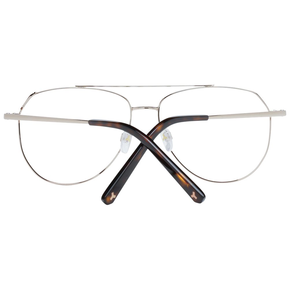 Bally Rose Gold Metal Glasses Frames