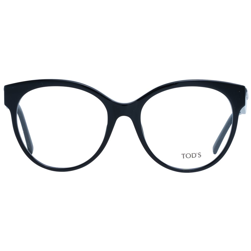 Tod's Black Plastic Glasses Frames