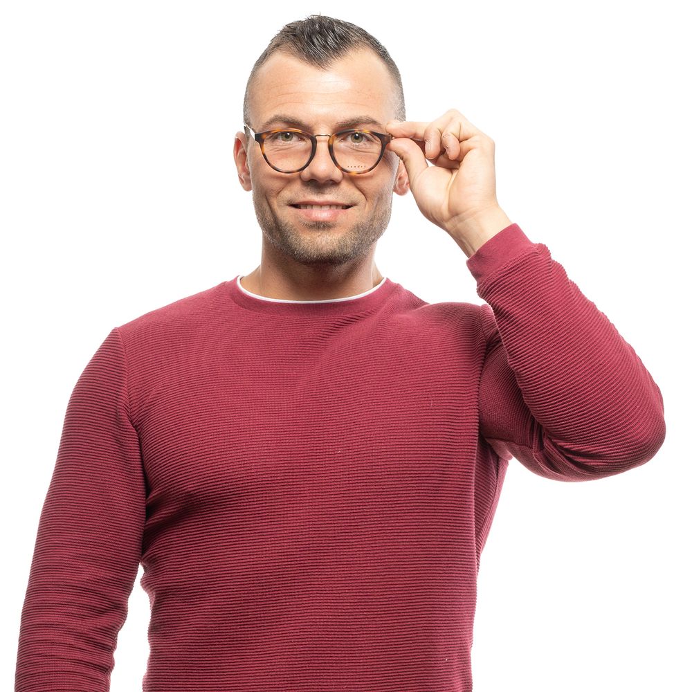 Sandro Brown Plastic Glasses Frames