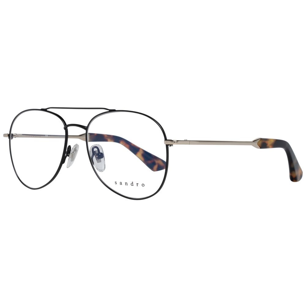 Sandro Black Metal Glasses Frames