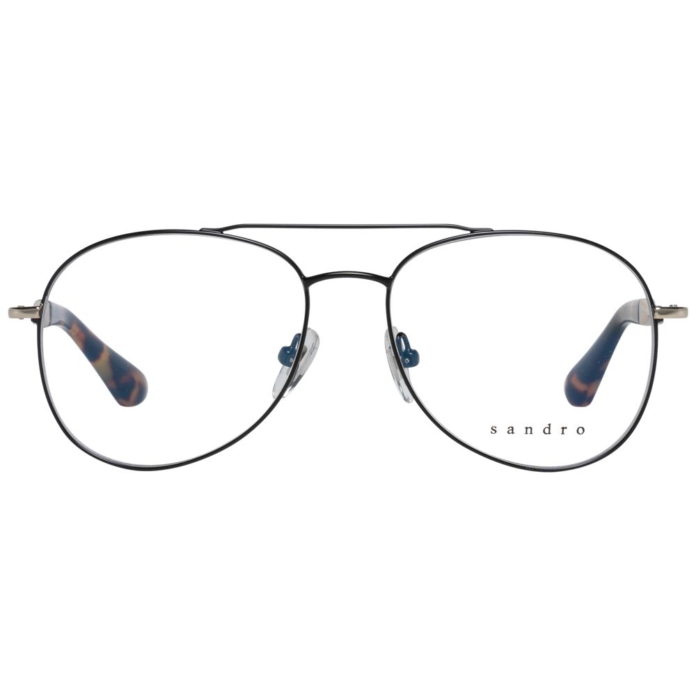 Sandro Black Metal Glasses Frames