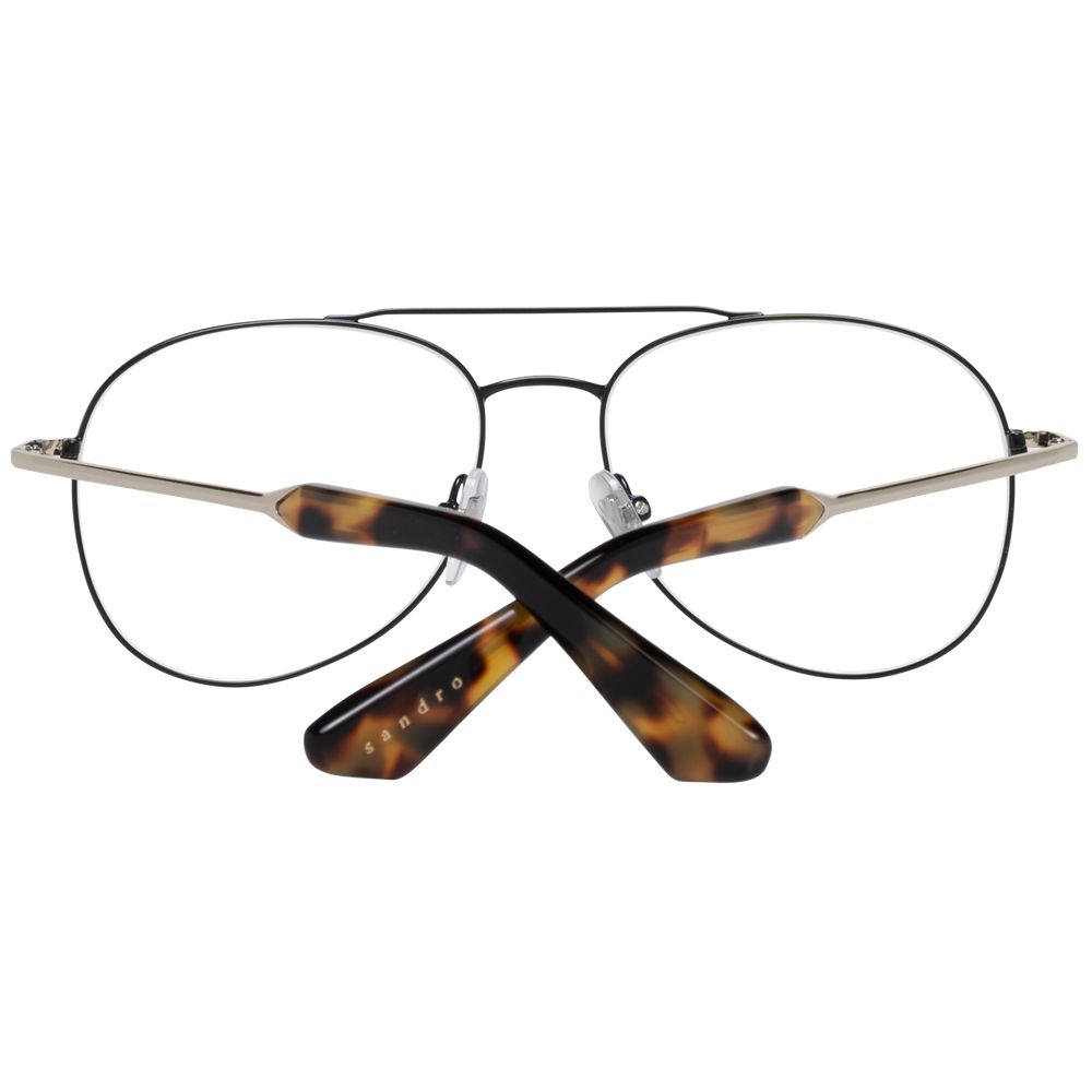 Sandro Black Metal Glasses Frames