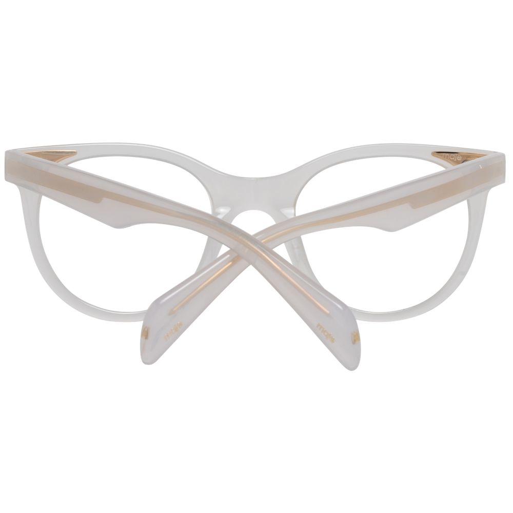 Maje White Plastic Glasses Frames