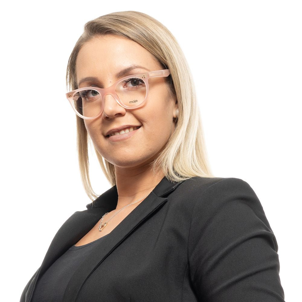 Maje Pink Plastic Glasses Frames