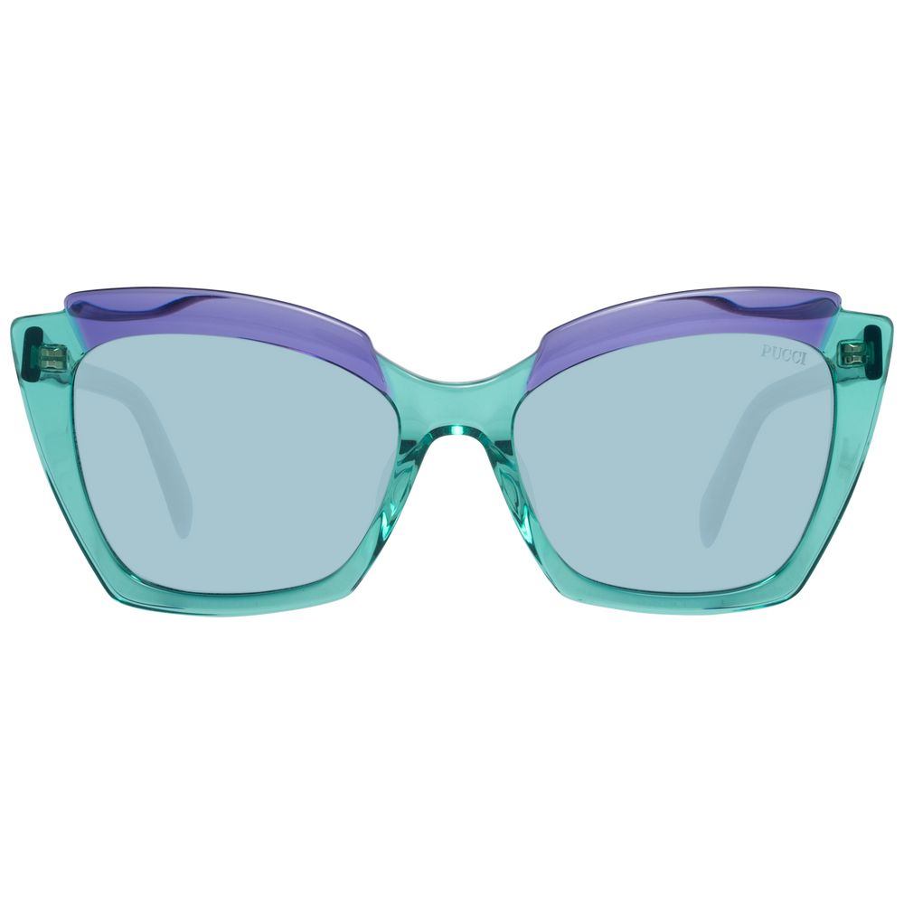 Emilio Pucci Green Women Sunglass