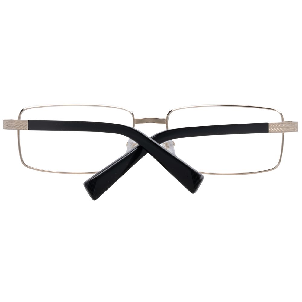 Ermenegildo Zegna Gold Titanium Glasses Frames