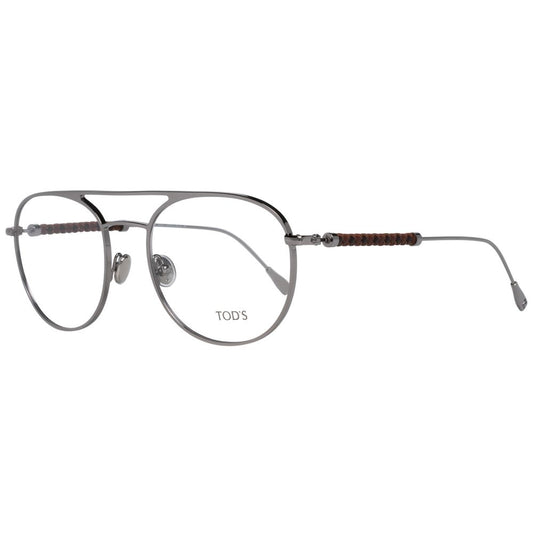 Tod's Silver Metal Glasses Frames