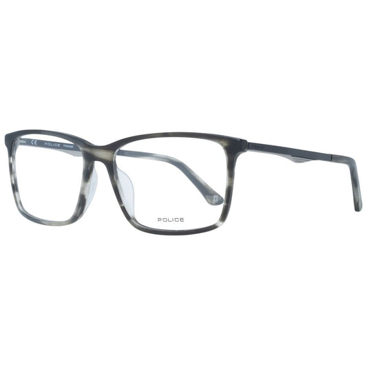 Police Gray Plastic Glasses Frames
