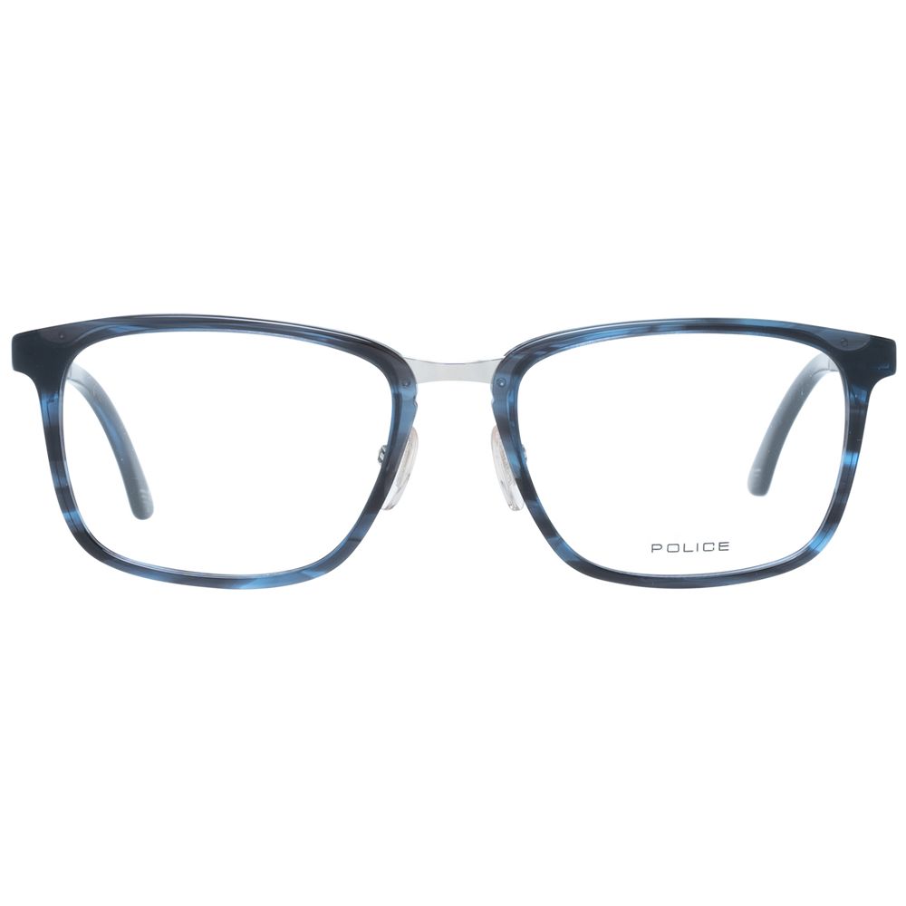 Police Blue Plastic Glasses Frames Police