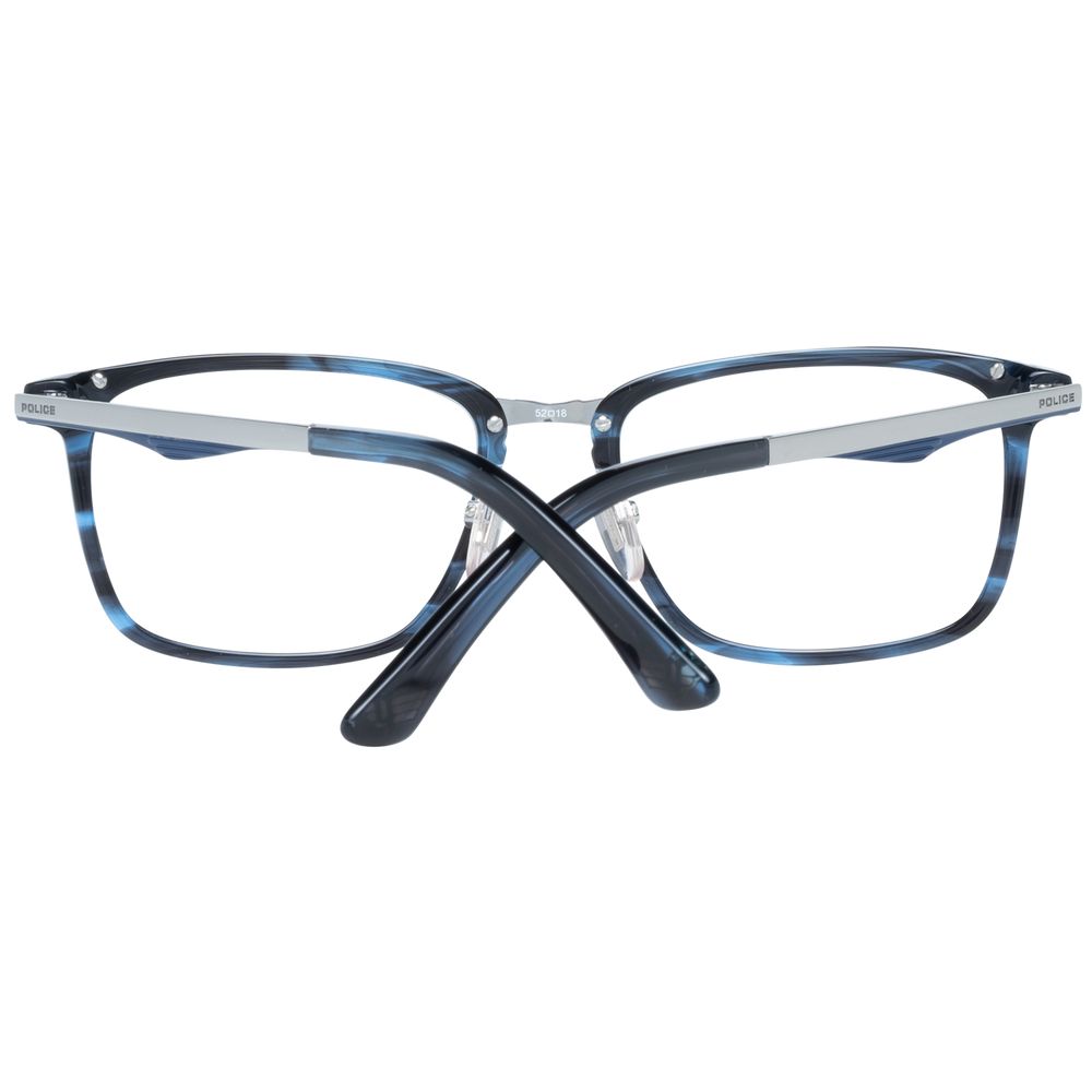 Police Blue Plastic Glasses Frames Police