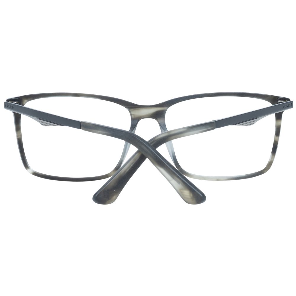 Police Gray Plastic Glasses Frames