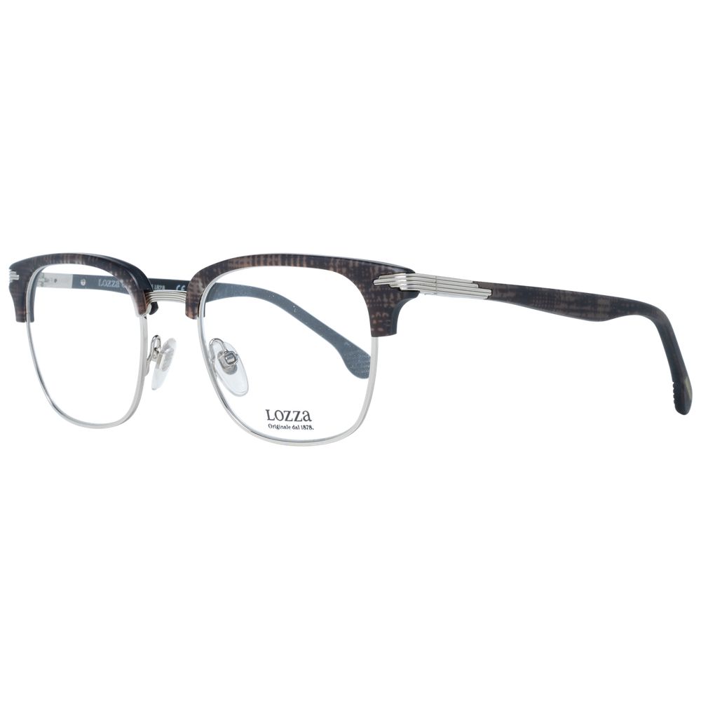 Lozza Brown Metal & Plastic Glasses Frames