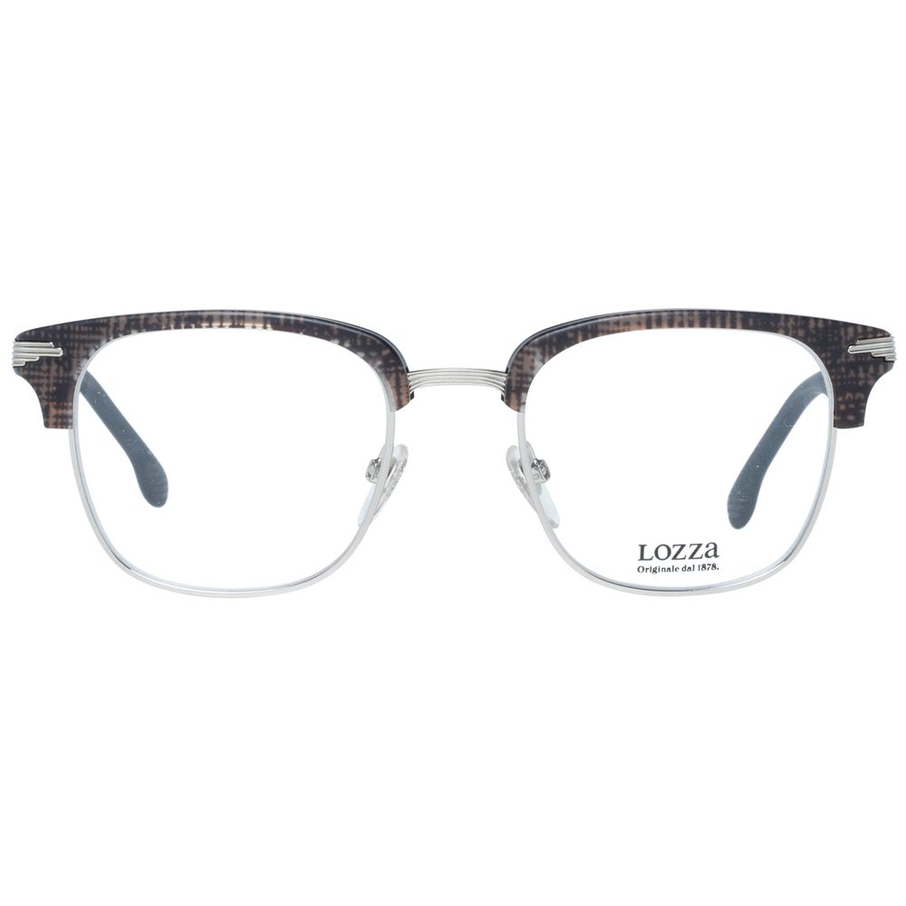 Lozza Brown Metal & Plastic Glasses Frames