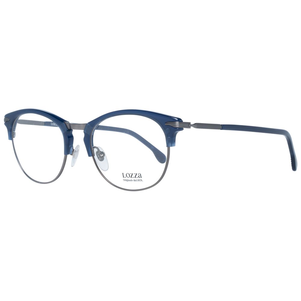 Lozza Blue Metal & Plastic Glasses Frames