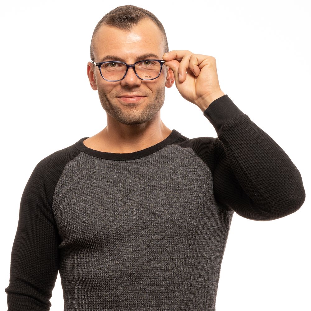 Lozza Blue Plastic Glasses Frames