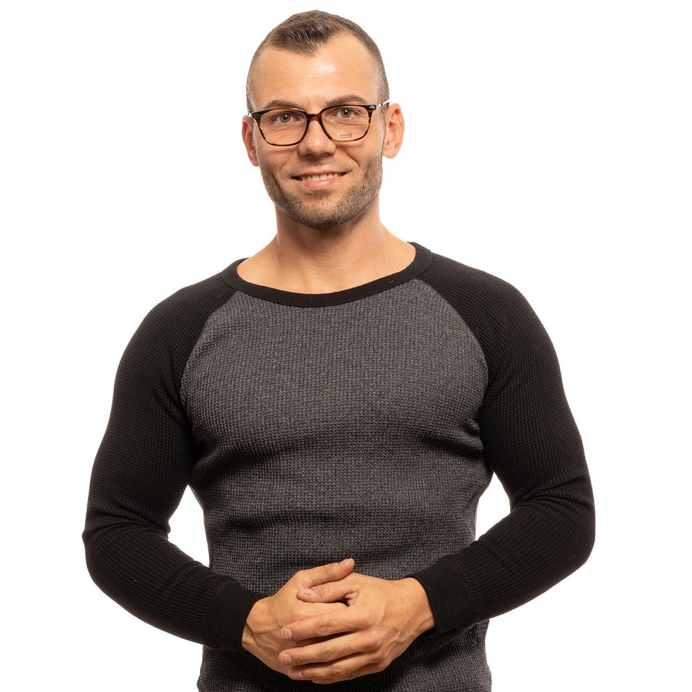 Lozza Brown Plastic Glasses Frames