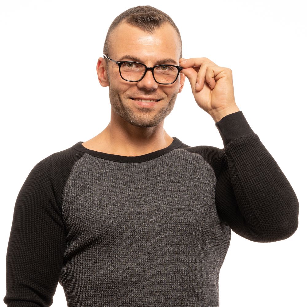 Lozza Black Plastic Glasses Frames